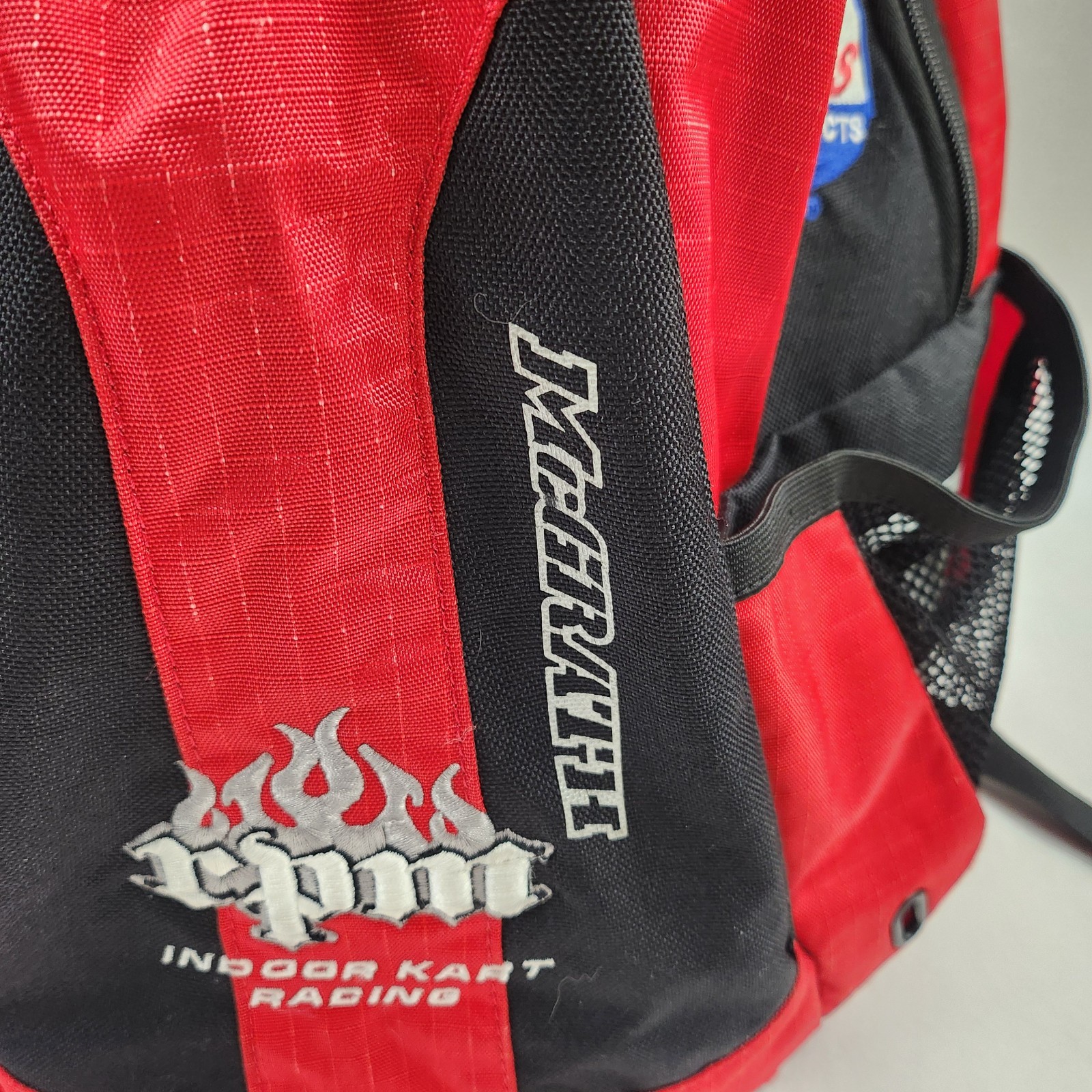 RPM Mcgrath Lucas OGIO Moto Backpack Promotional Bag Indoor Kart Racing Red