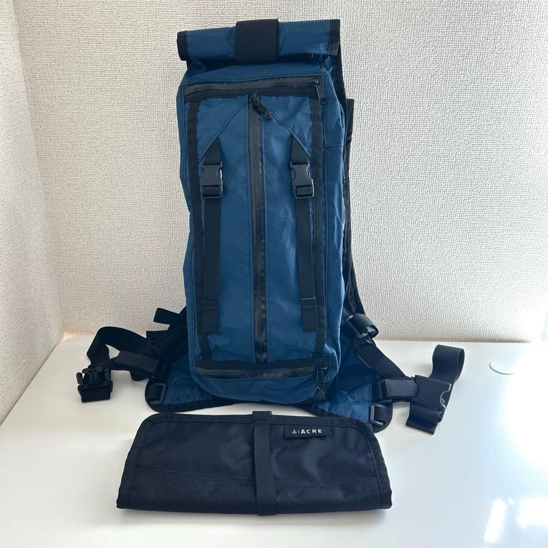 MISSIONWORKSHOP Hauser 10L Backpack Navy Waterproof X-Pac Made in USA