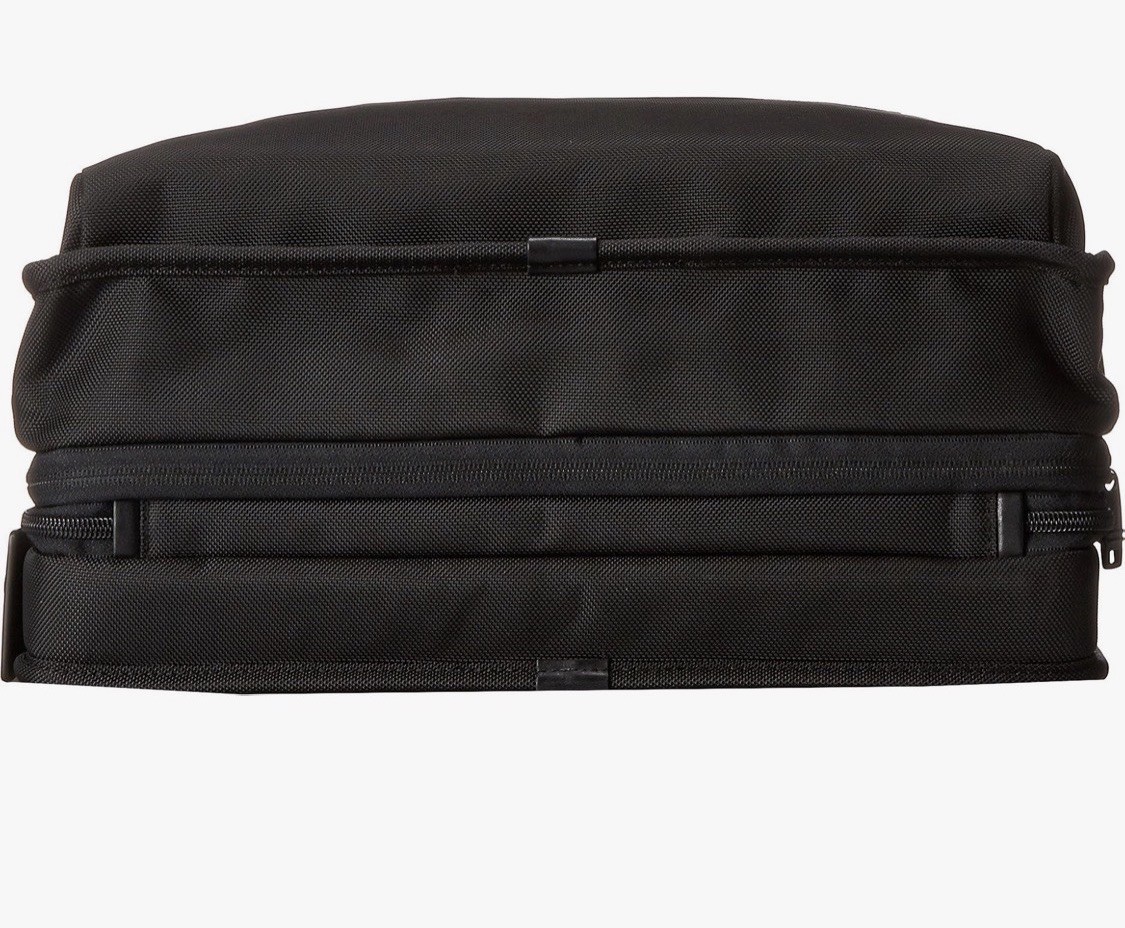 Tumi Alpha 2 Expandable Organizer Brief T-Pass Black FXT Ballistic Nylon 26145D