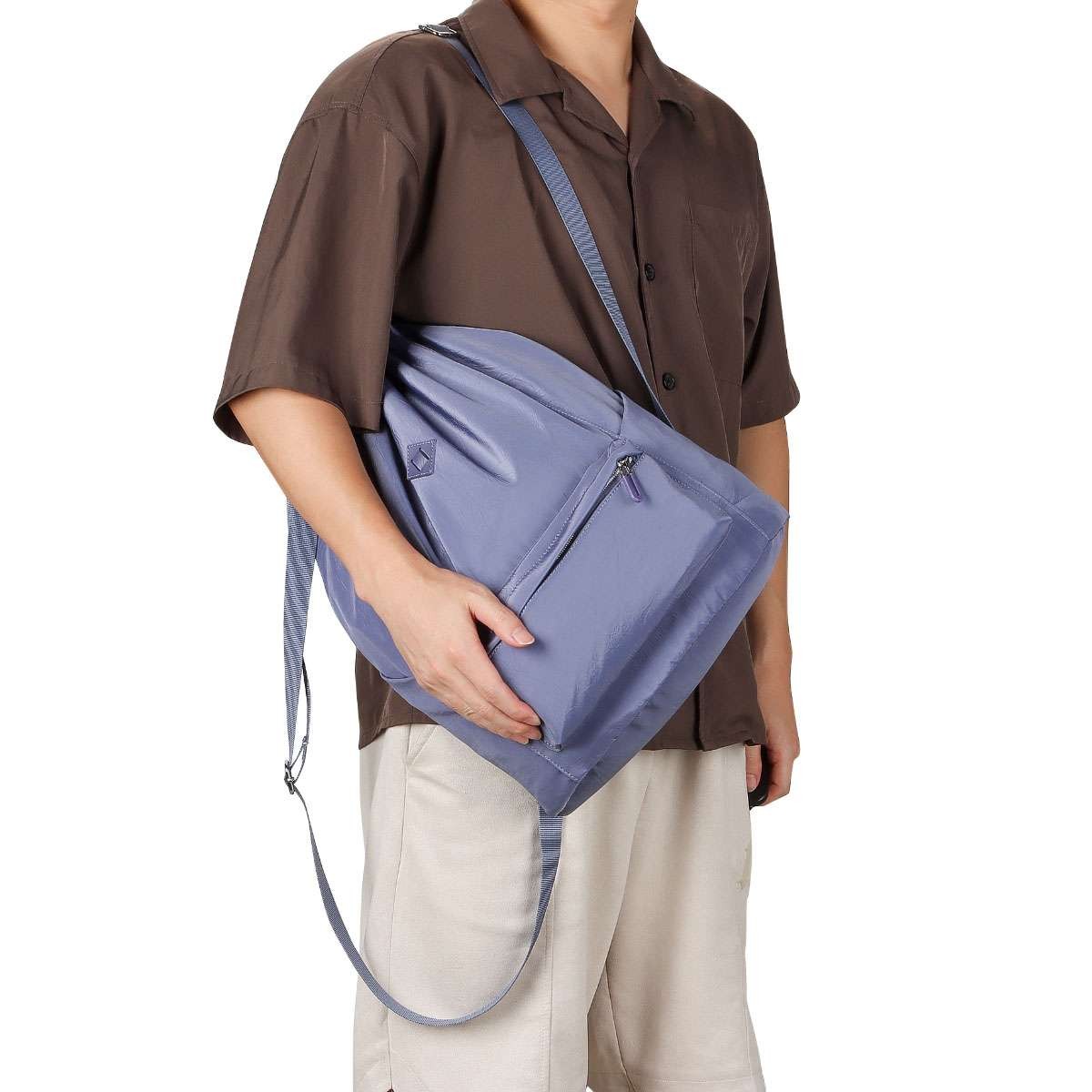Drawstring Bag Sling Backpack Heavy Duty Gym School Day Waterproof Pouch Nylon