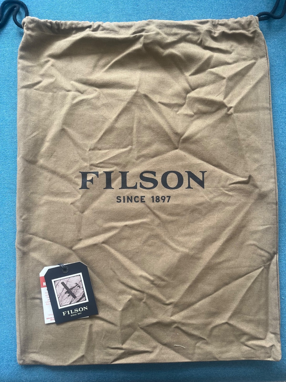 FILSON HERITAGE LEATHER BRIEFCASE, EXCELLENT CONDITION, MADE IN USA