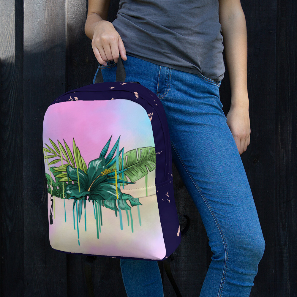 Sac à dos florale
