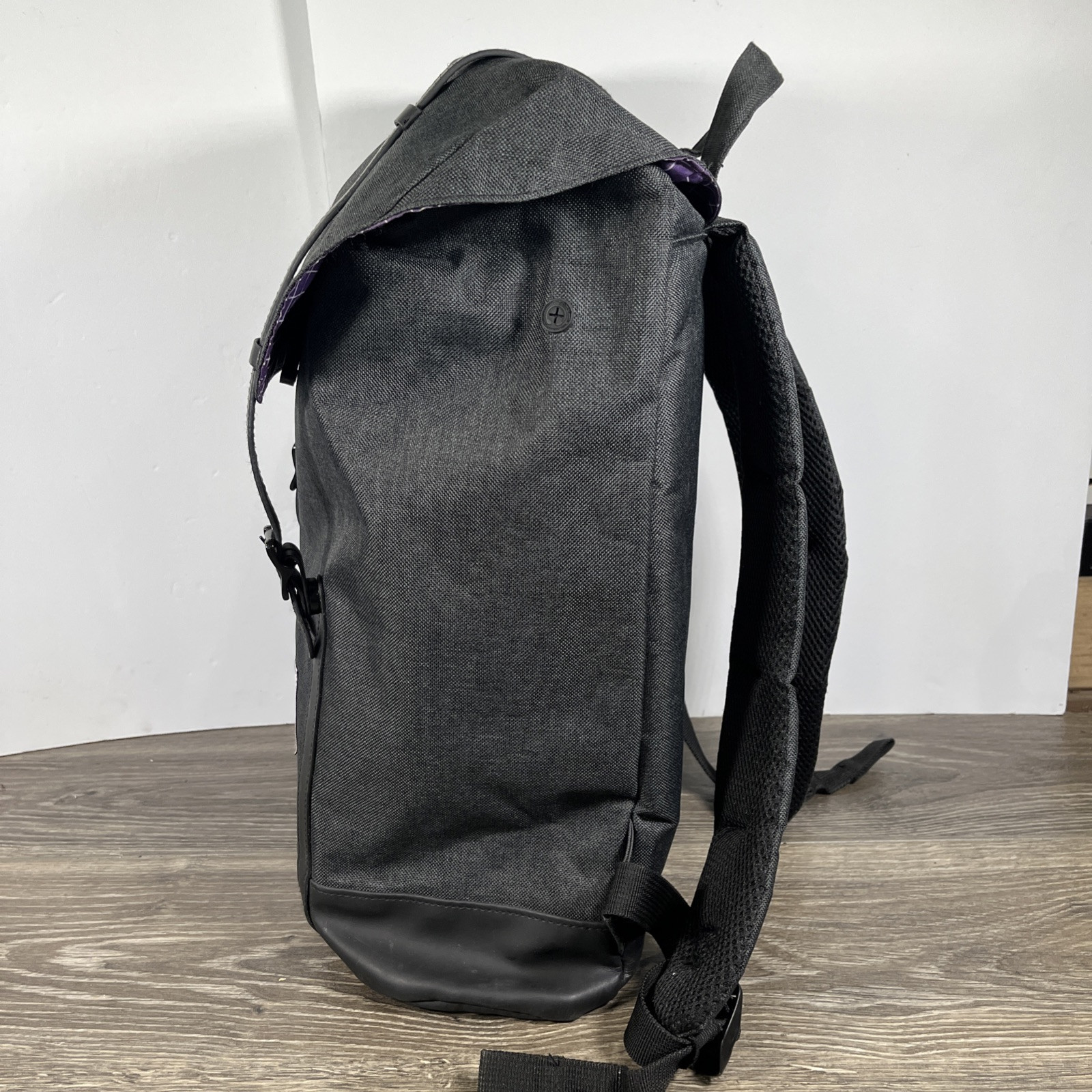 Gray Purple Retreat Backpack 17”