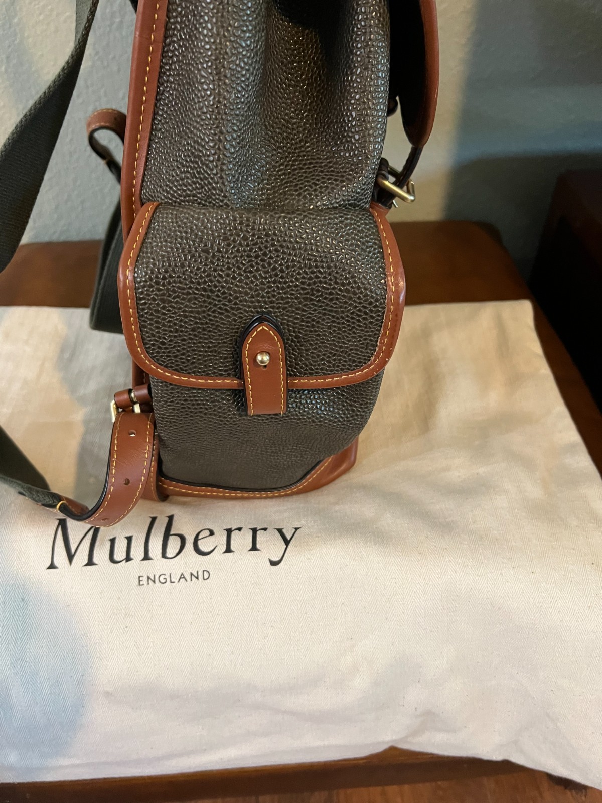 Mulberry Men’s Heritage Backpack, used once!