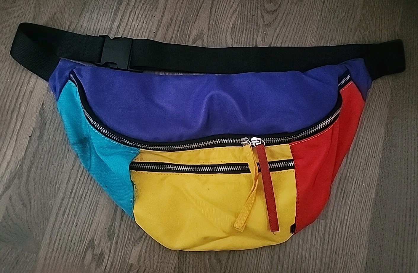 Urban Outfitters Retro Colorblock Fanny Sling Bag Pack Large