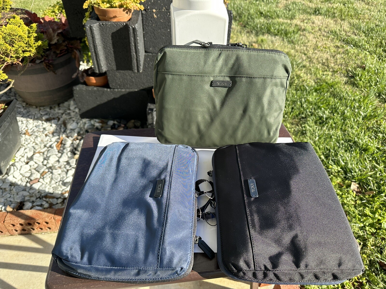 NWT Tumi Packable Backpack Rucksack, Faltbar, Foldable Travel Bag US Seller