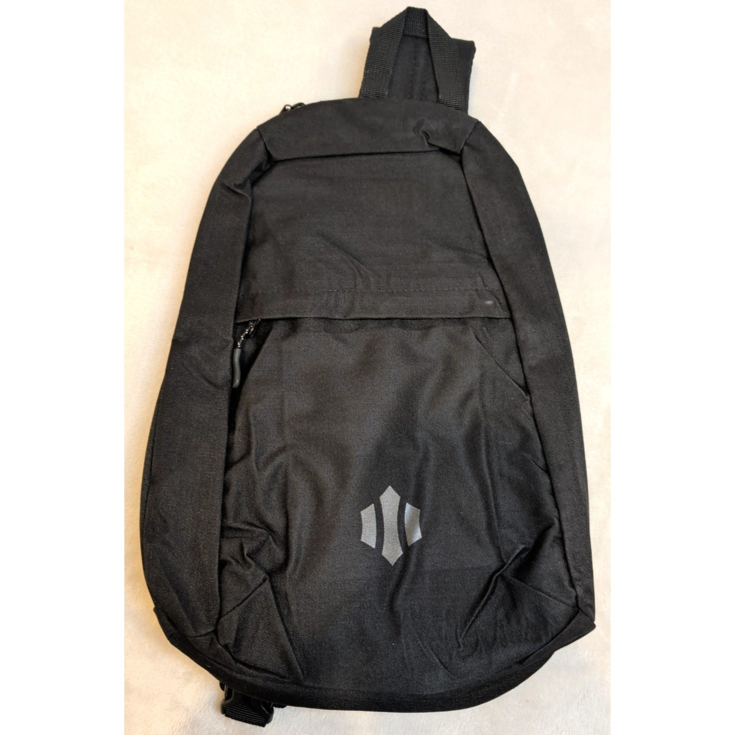 Port Authority BG228 Sling Backpack Crossbody Black Lightweight Travel Bag