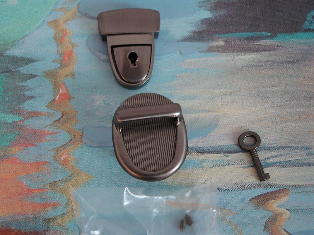 Key Tuck Lock Replacement for Briefcase Attaché Case Laptop Bag Travel Bags Case