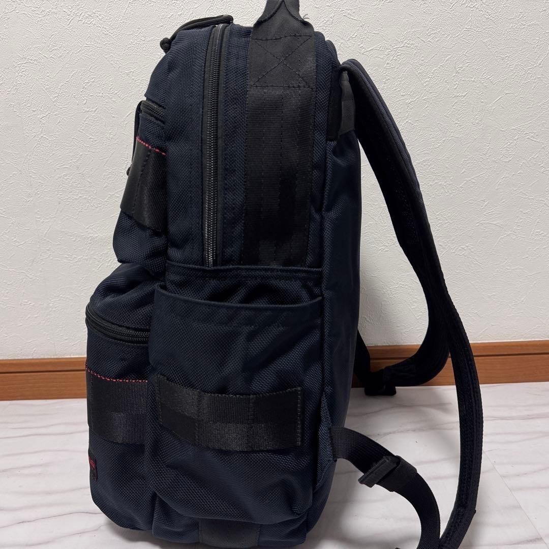BRIEFING Attack Pack L Size Deep Sea Backpack Navy USA Ballistic Nylon A4 PC