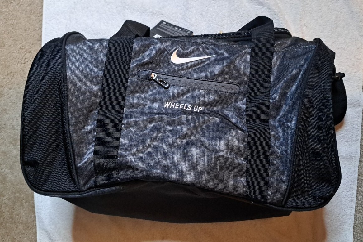 Nike Golf Adult Unisex Medium Duffel [TG0241] Black Bag Wheels Up Charter Plane