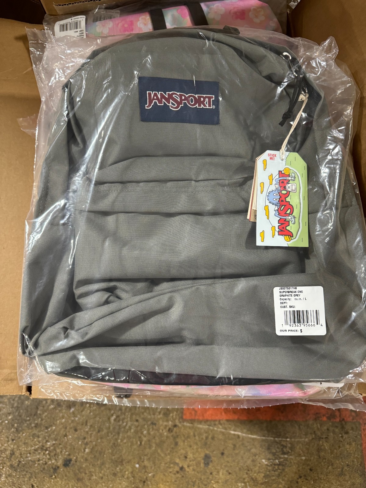 JanSport Superbreak One Backpack – Graphite Gray