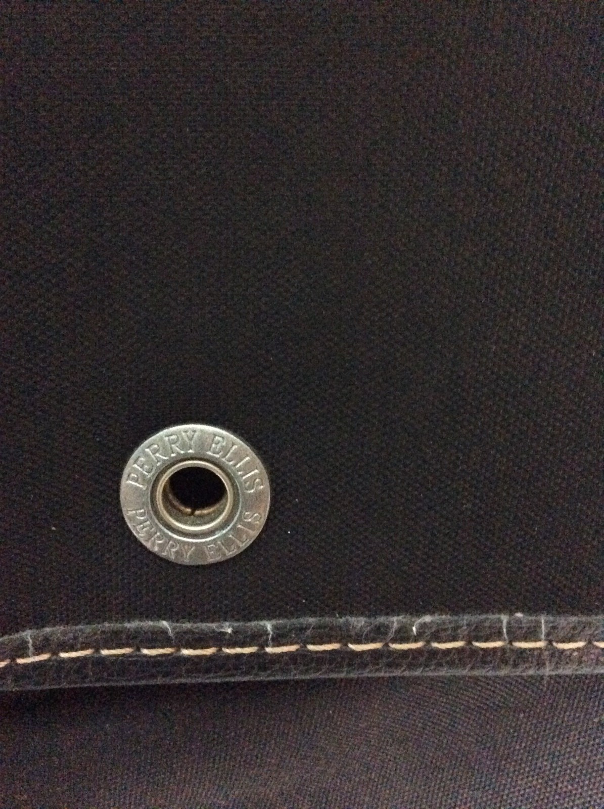 Perry Ellis Portfolio Laptop computer bag with shoulder strap Leather inside