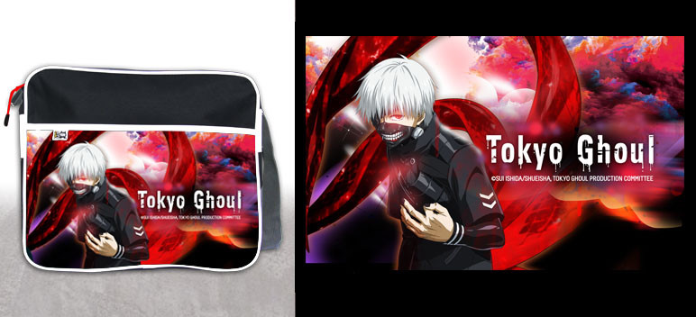 Tokyo Ghoul Kaneki Ghoul Messenger Bag – Shoulder Bag NEKOWEAR