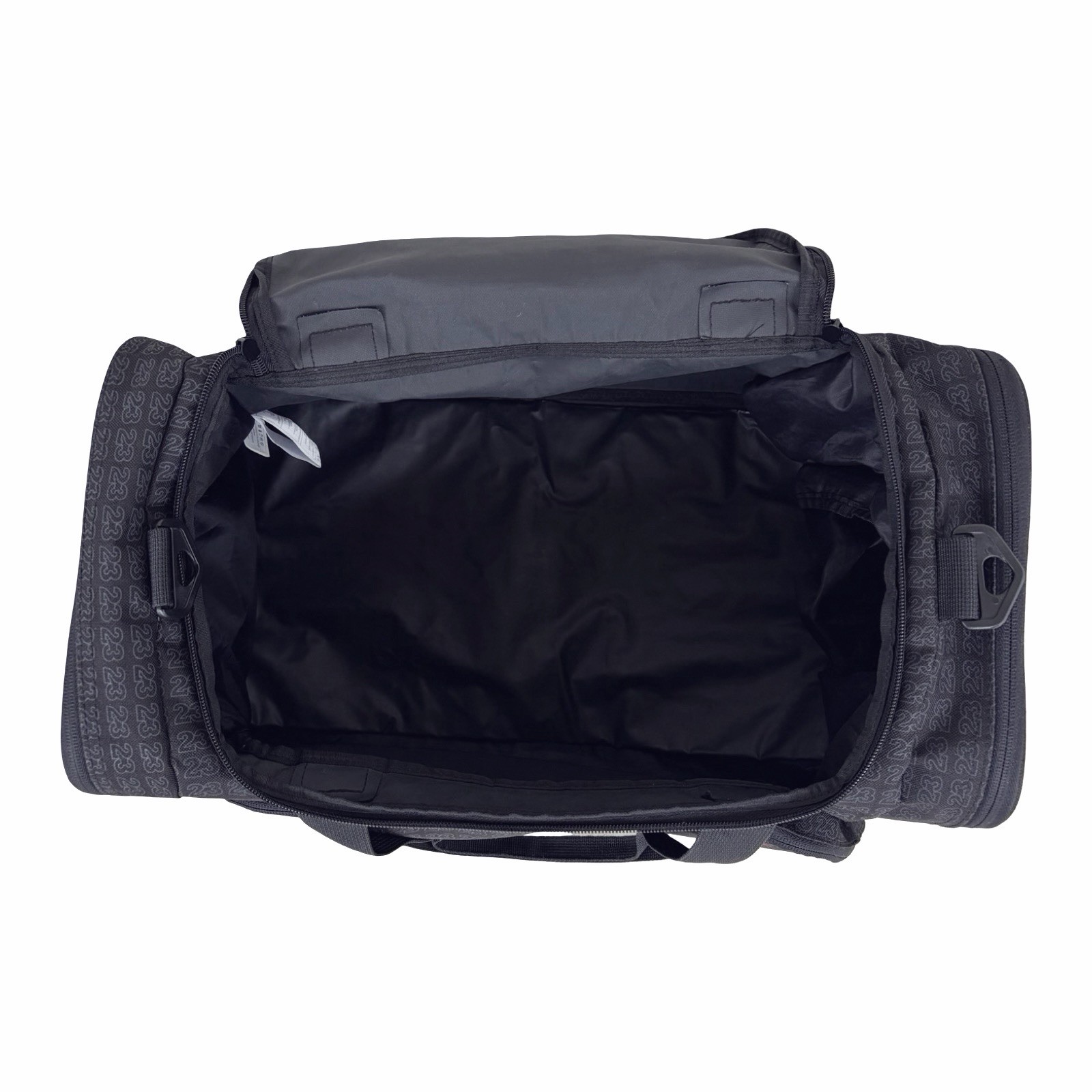 Jordan Monogram 23 Duffel Bag Black Retro Vintage Gym Travel Shoulder Jumpman