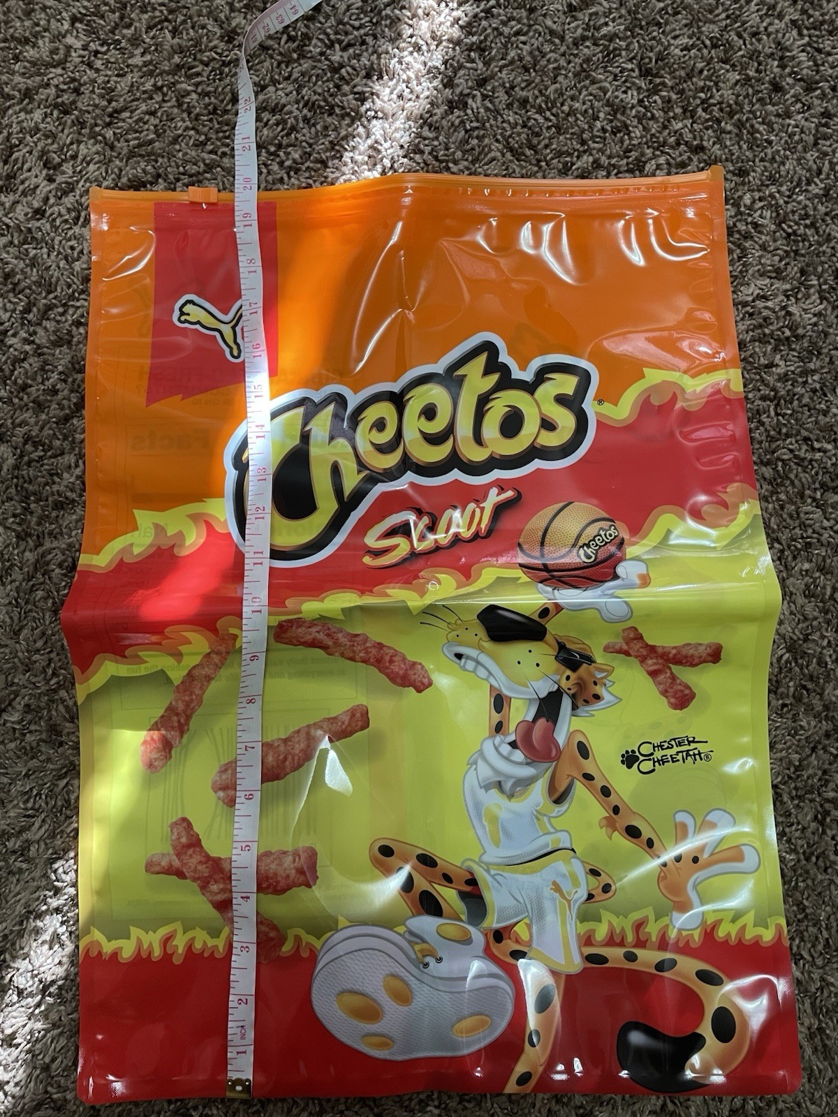 Puma Chester Cheetos Scoot Flamin Hot Shoe Bag Only