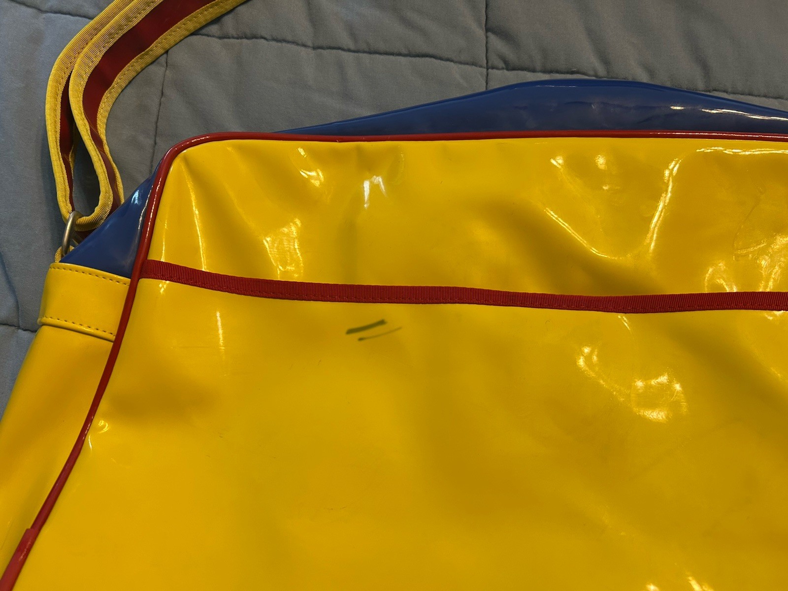Vintage Nike Bag Multicolor Canvas retro Shoulder Bag Carry On Collectors Bag