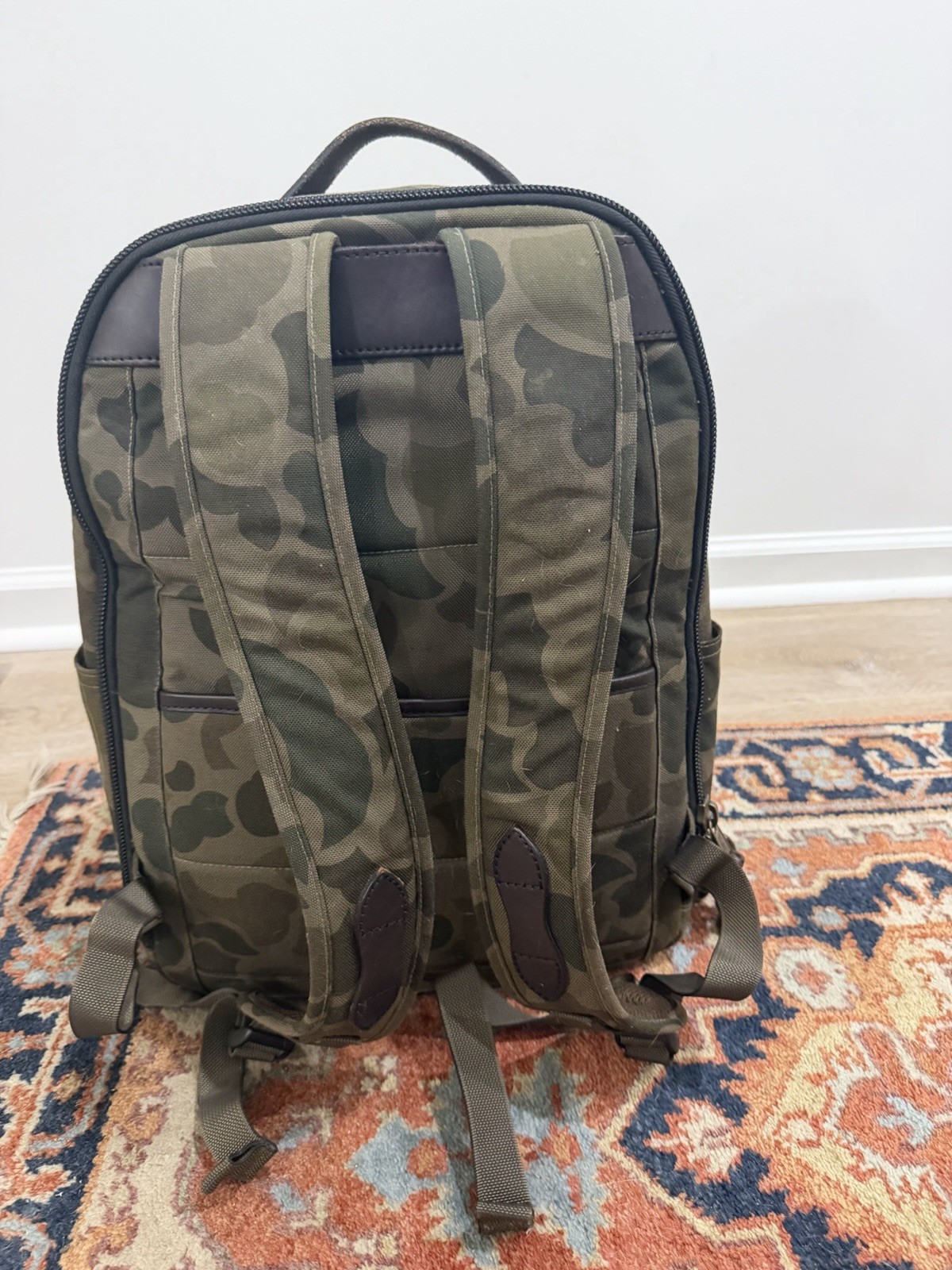 Filson Dryden Backpack Dark Shrub Camo Cordura Very Good Condition