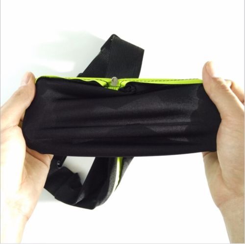 Gym Fitness Sport Runner Waist Bum Bag Running Jogging Belt Pouch Zip Fanny Pack