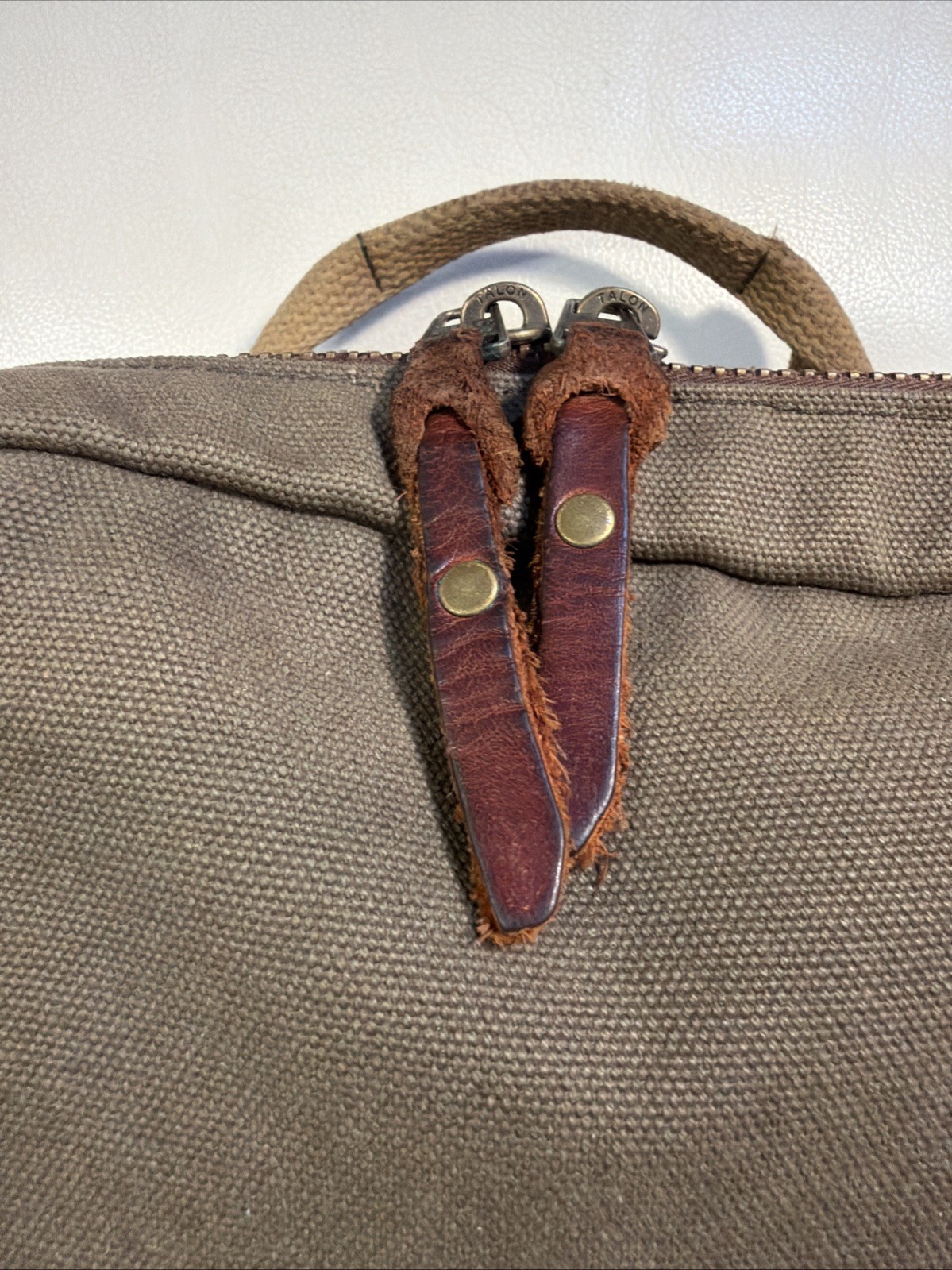 Bradley Mountain Large 17” Waxed Canvas Backpack – Field Tan – Made in the USA
