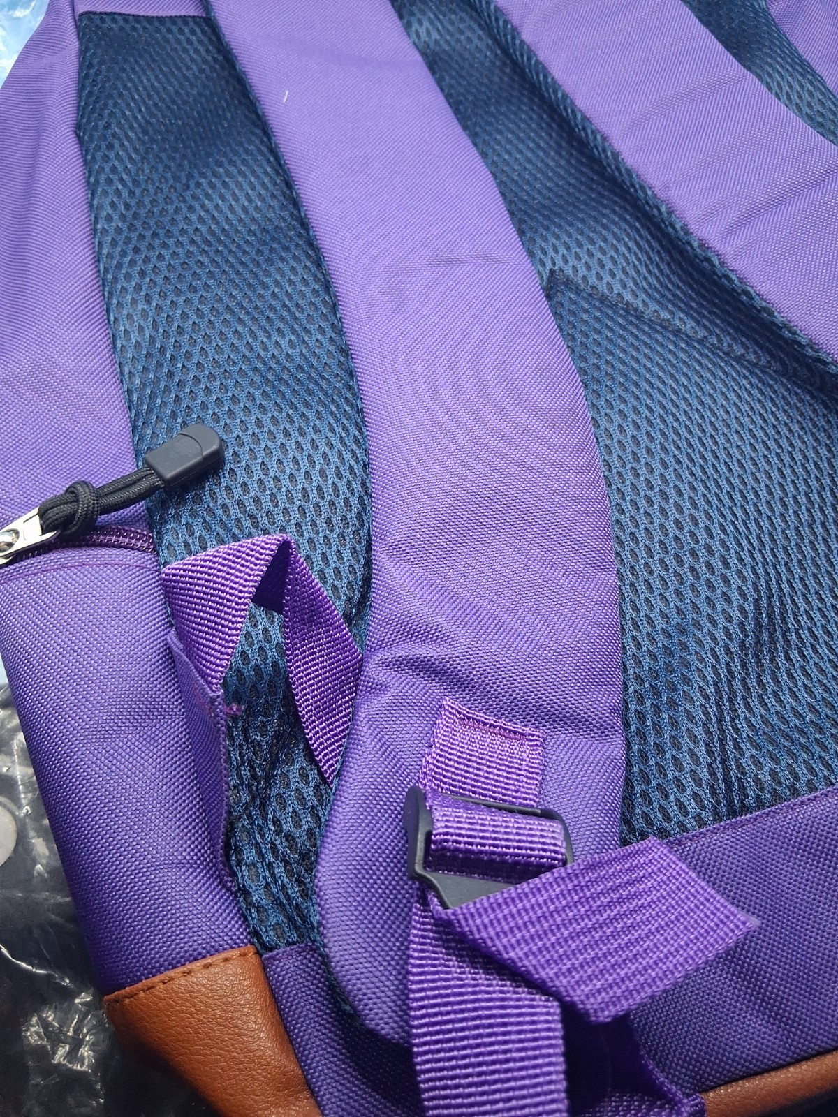 Large Capacity Backwoods Bart Backpack Purple Laptop Backpack Travel Bag. New