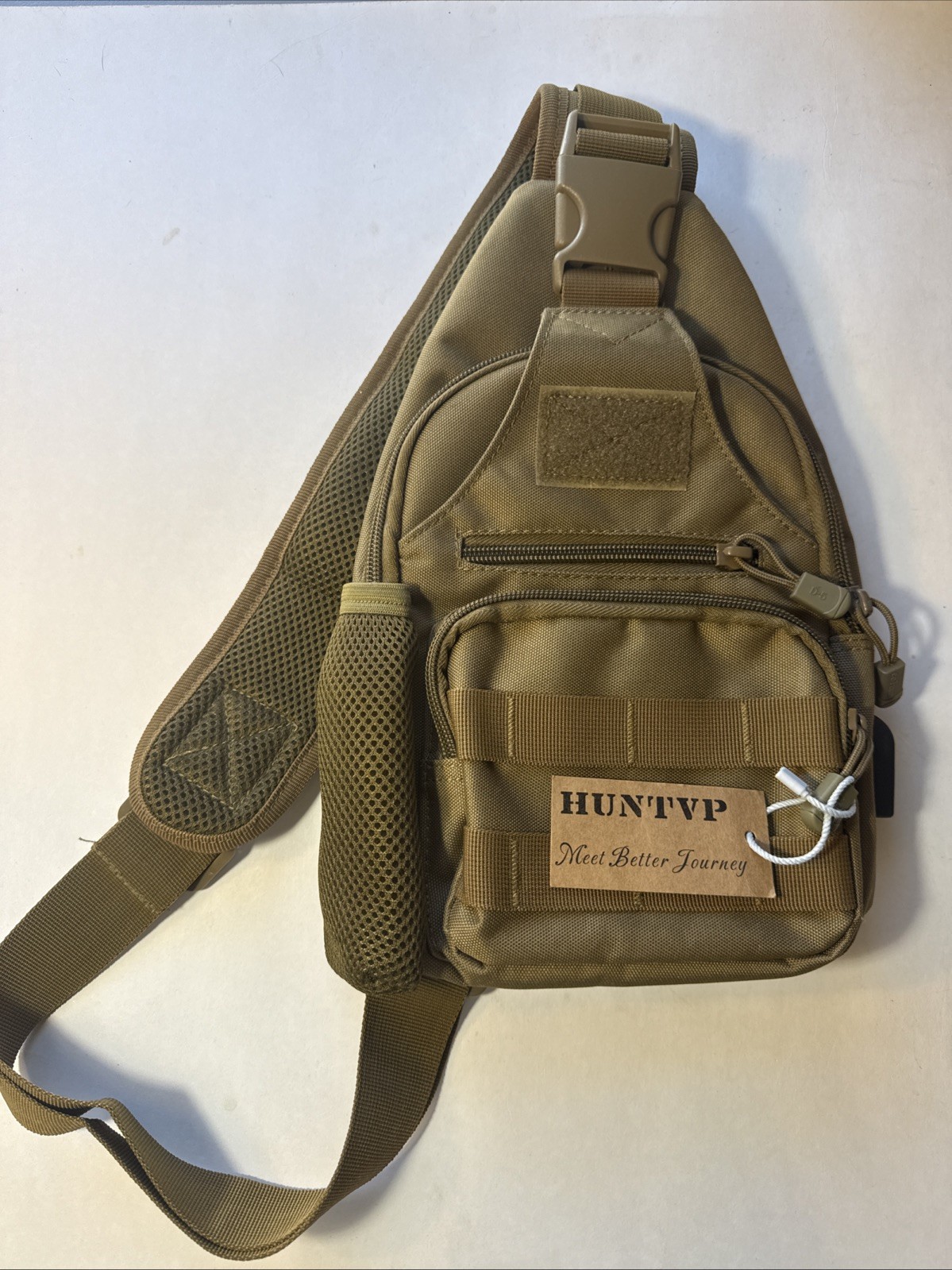 HUNTVP One Strap Backpack Olive Drab