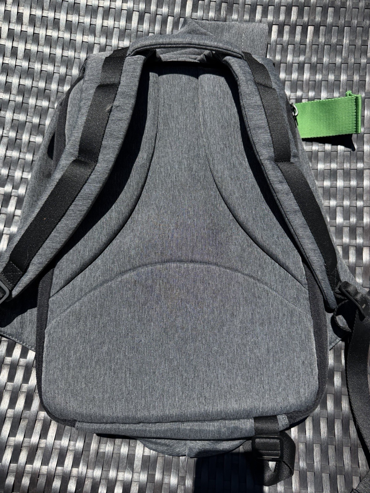 Cote & Ciel Isar Rucksack Evernote Limited Edition Grey Green Backpack Sz Medium
