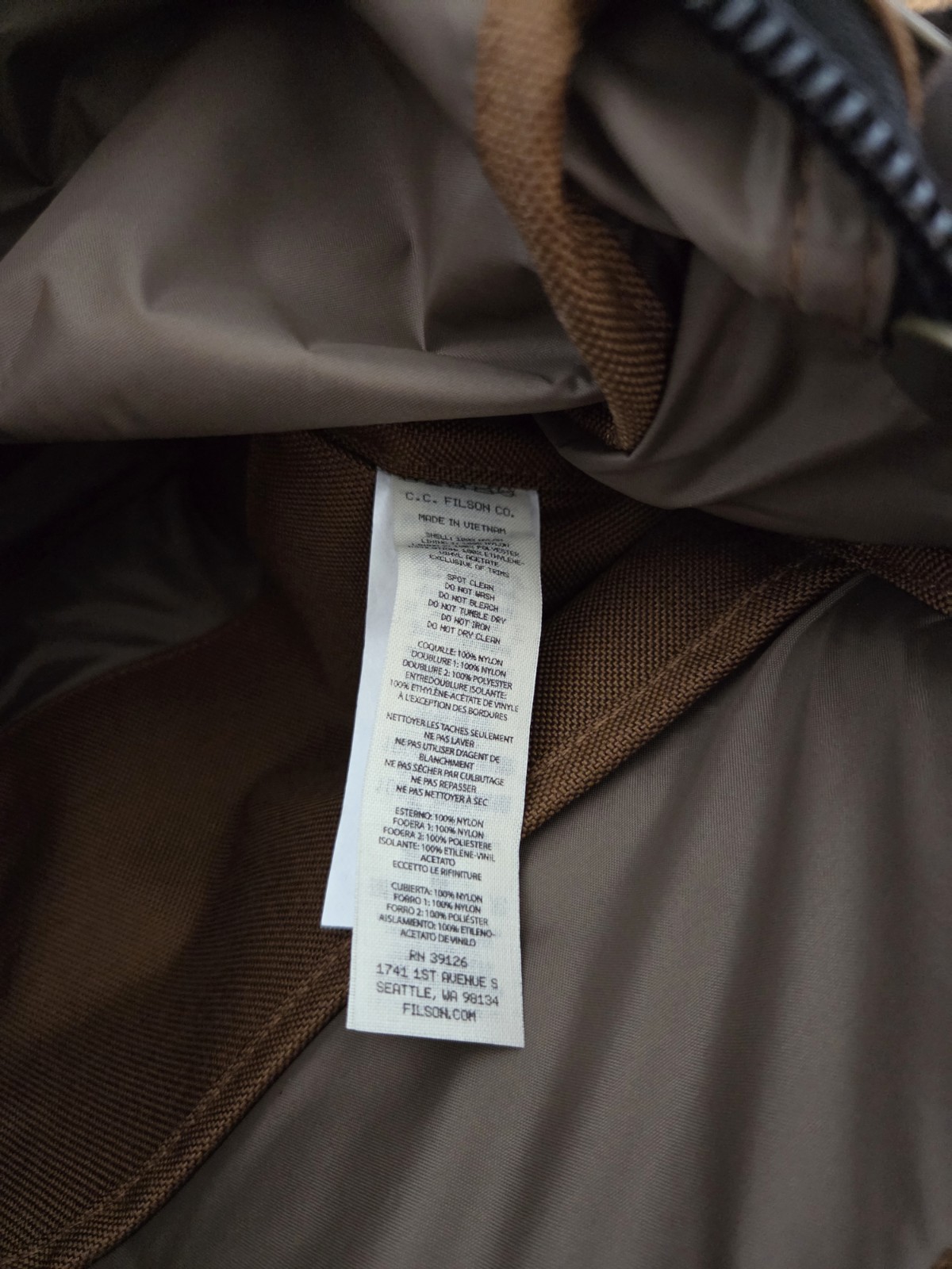 Filson Dryden Briefcase | NWT | Whiskey | MSRP $199