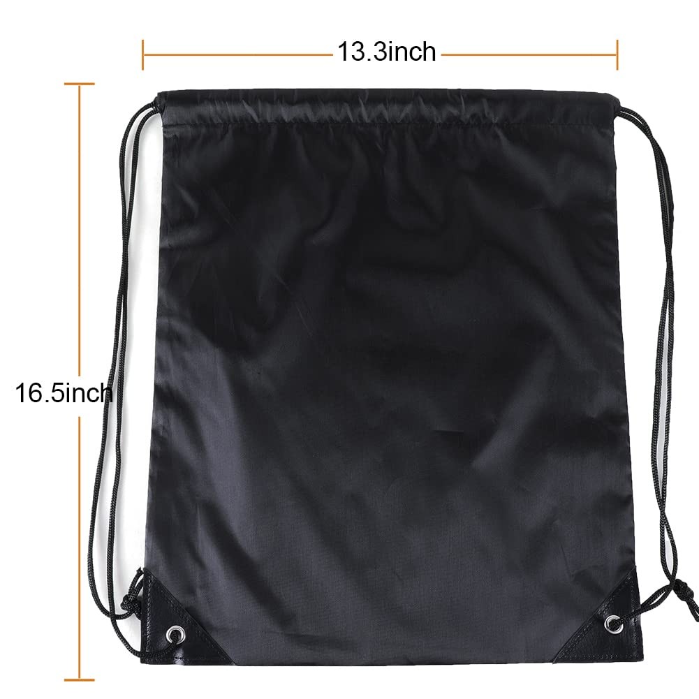 20 Pcs Drawstring Bags, Bulk Draw String Backpack, Cinch Polyester Bag for Gy…