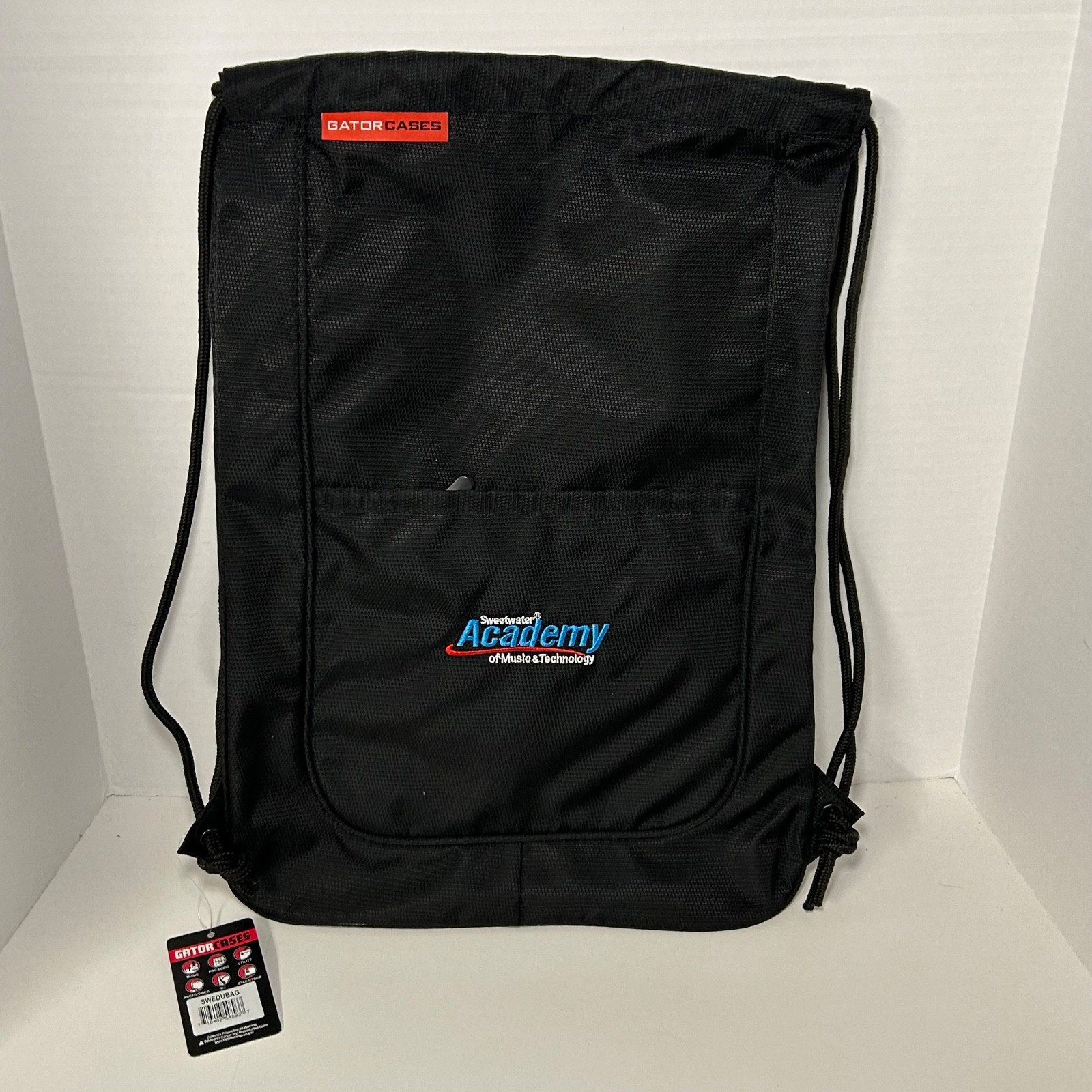 NWT Gator Cases Black Backpack 13×19, Sweetwater Academy of Music