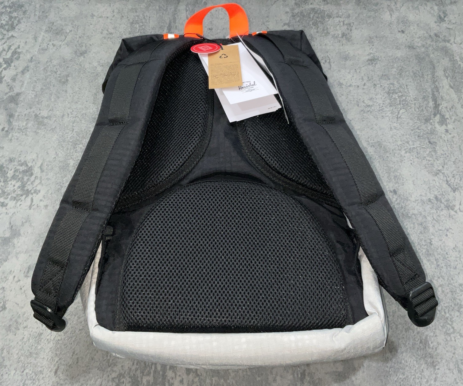Herschel Supply Co. Little America Mid Backpack Black/Safety Orange