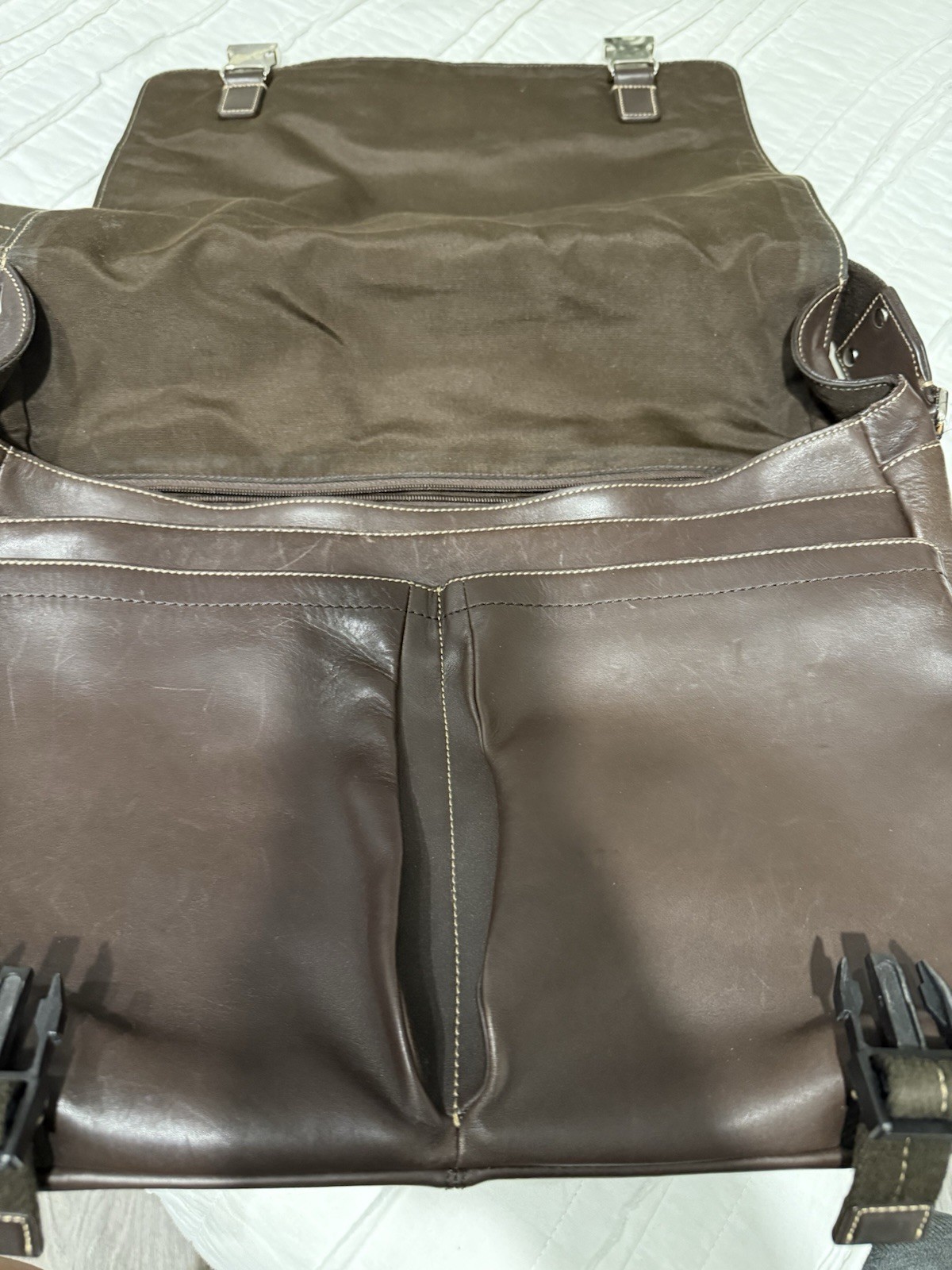 Coach Leather Classic Legacy Satchel/Messenger bag