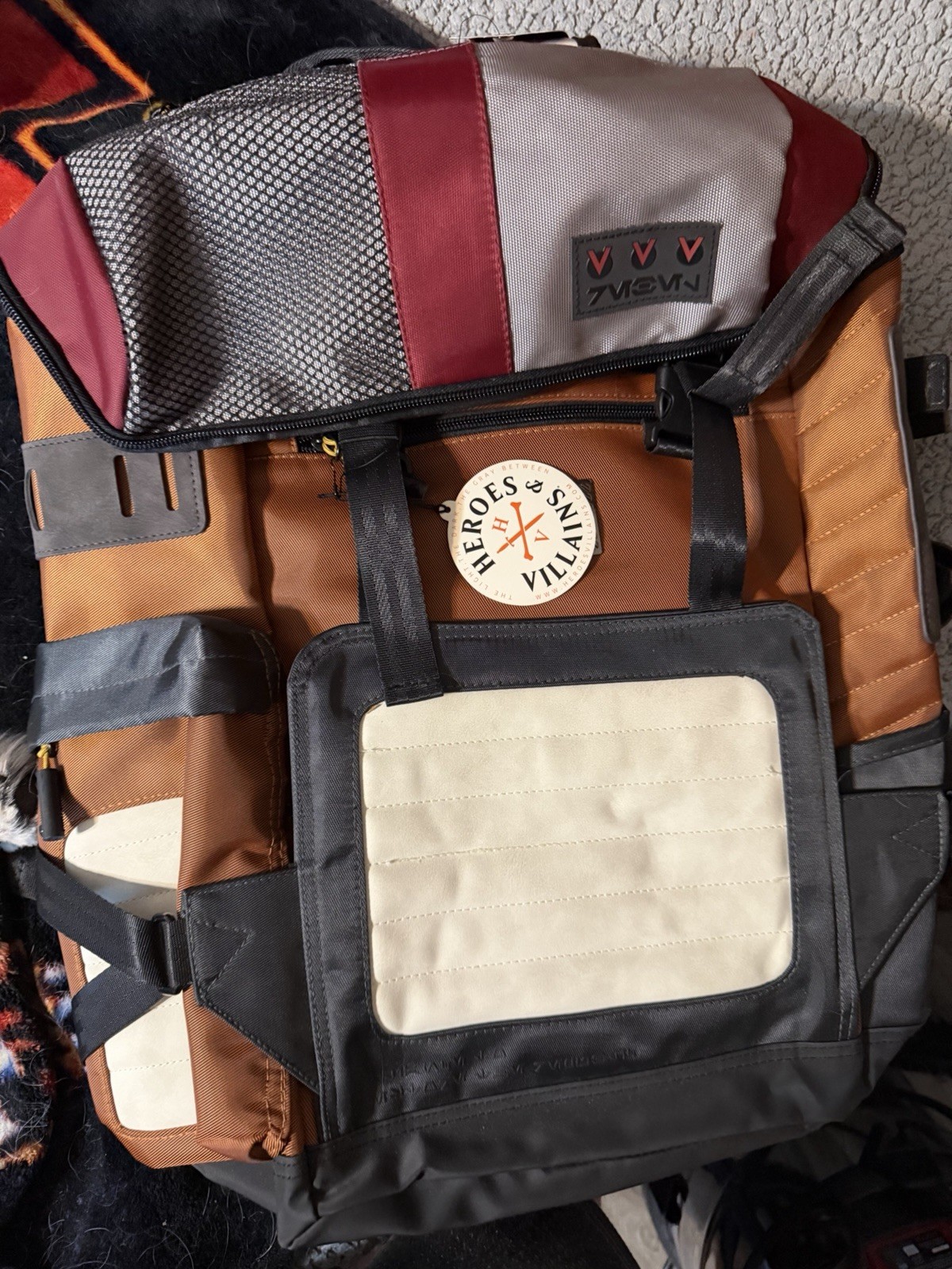 Star Wars Laptop Tech/ comic Con Backpack Heroes & Villains NWT RARE!!