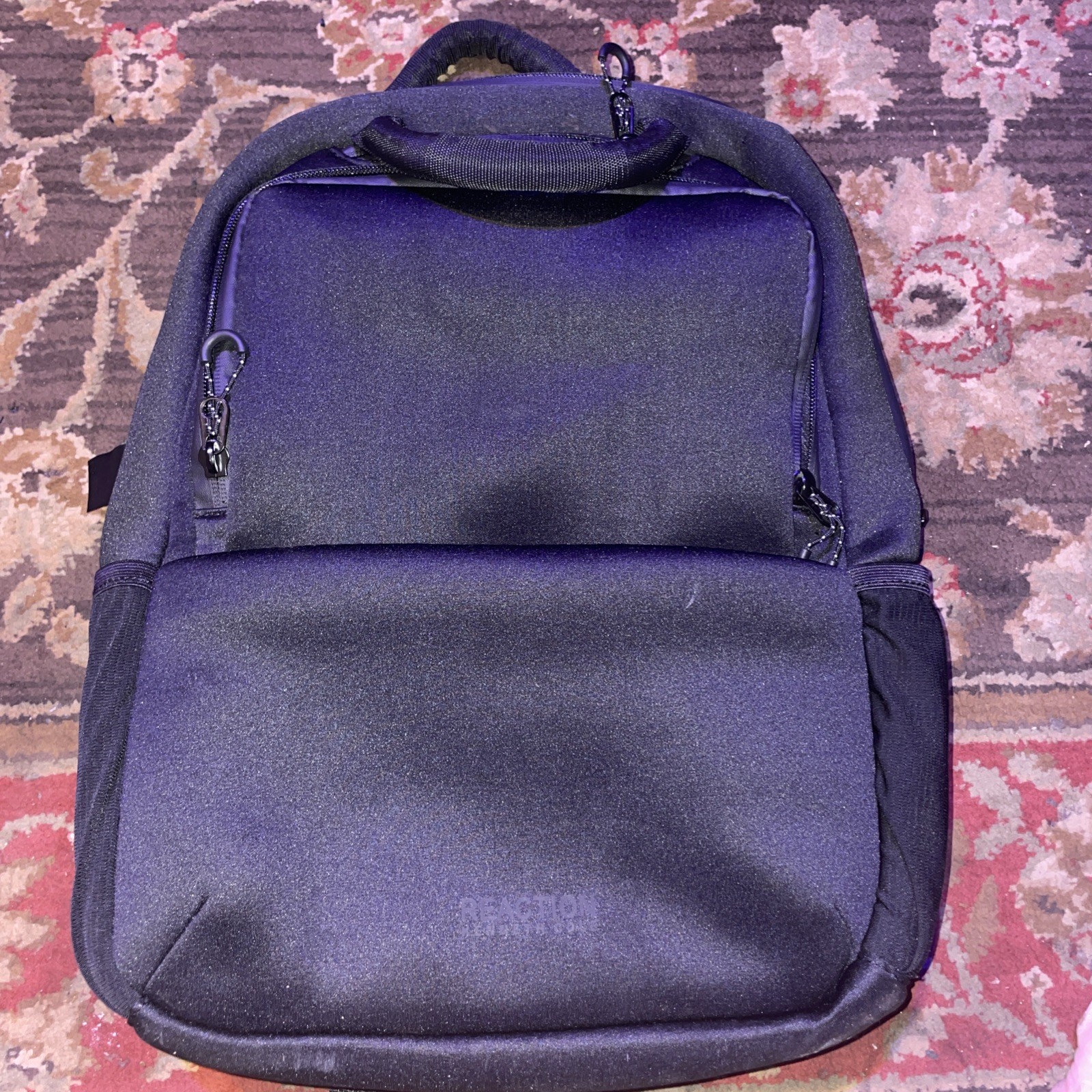 Kenneth Cole Logan Neoprene Travel 16″ Laptop Backpack, Black