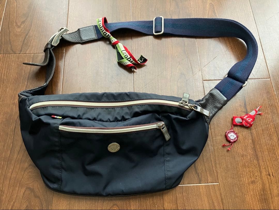 Orobianco Body Bag Navy Made in Italy