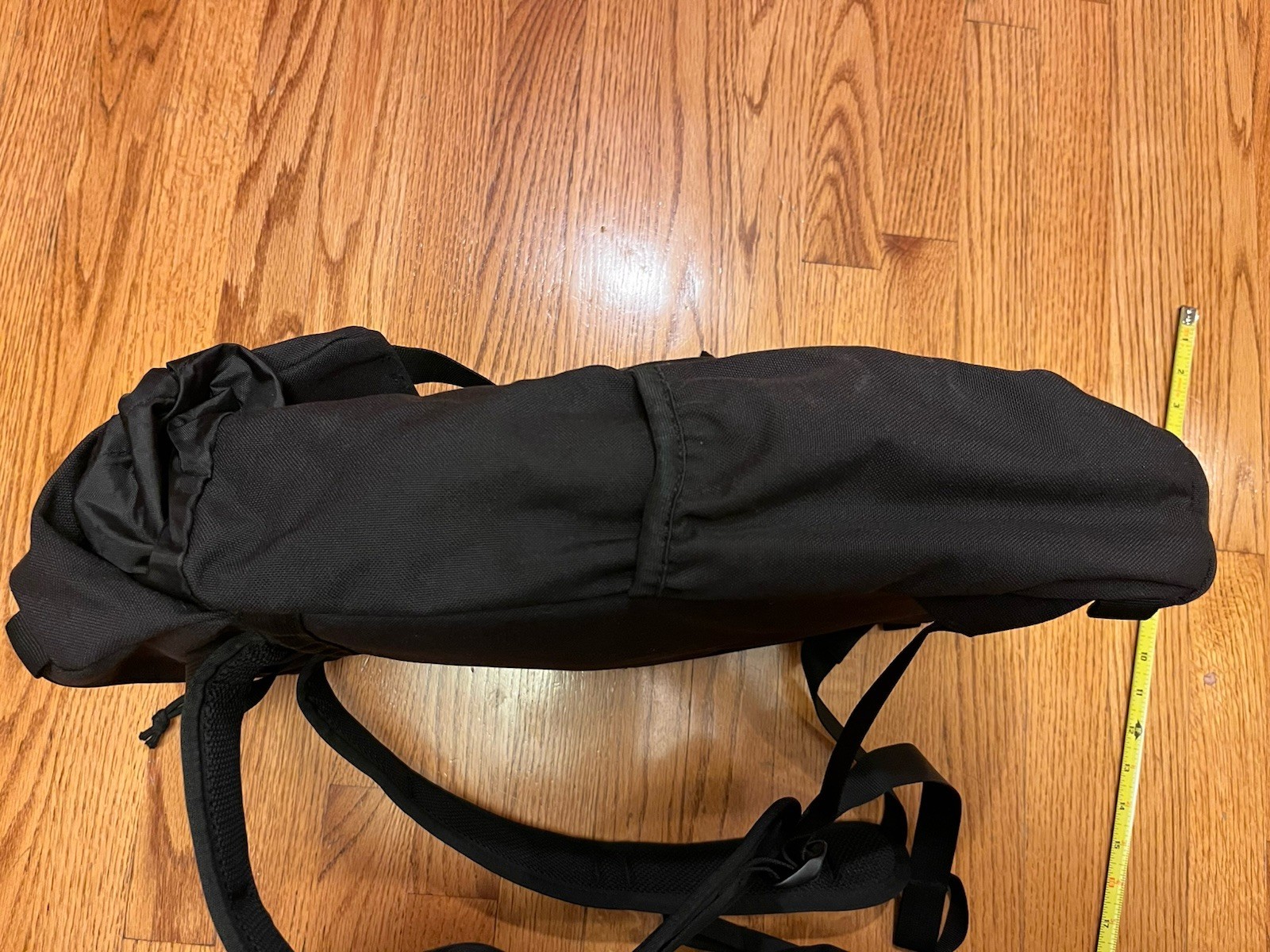 Topo Designs Y-Pack Laptop BACKPACK Black Google App Logo Flap Bag Tote Travel