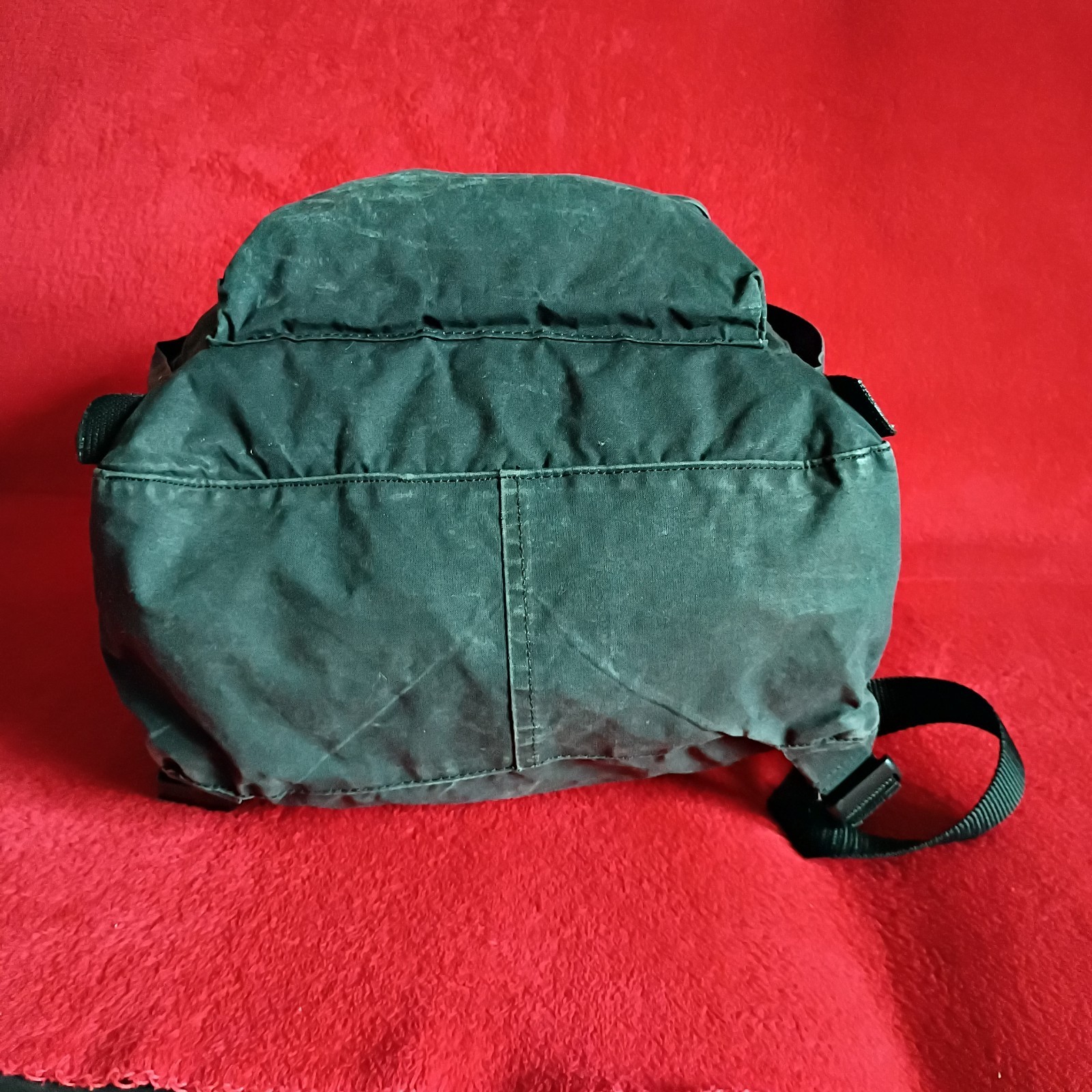Fjallraven Kanken Backpack Classic Style 23510 Dark Green/Black Zip Pockets