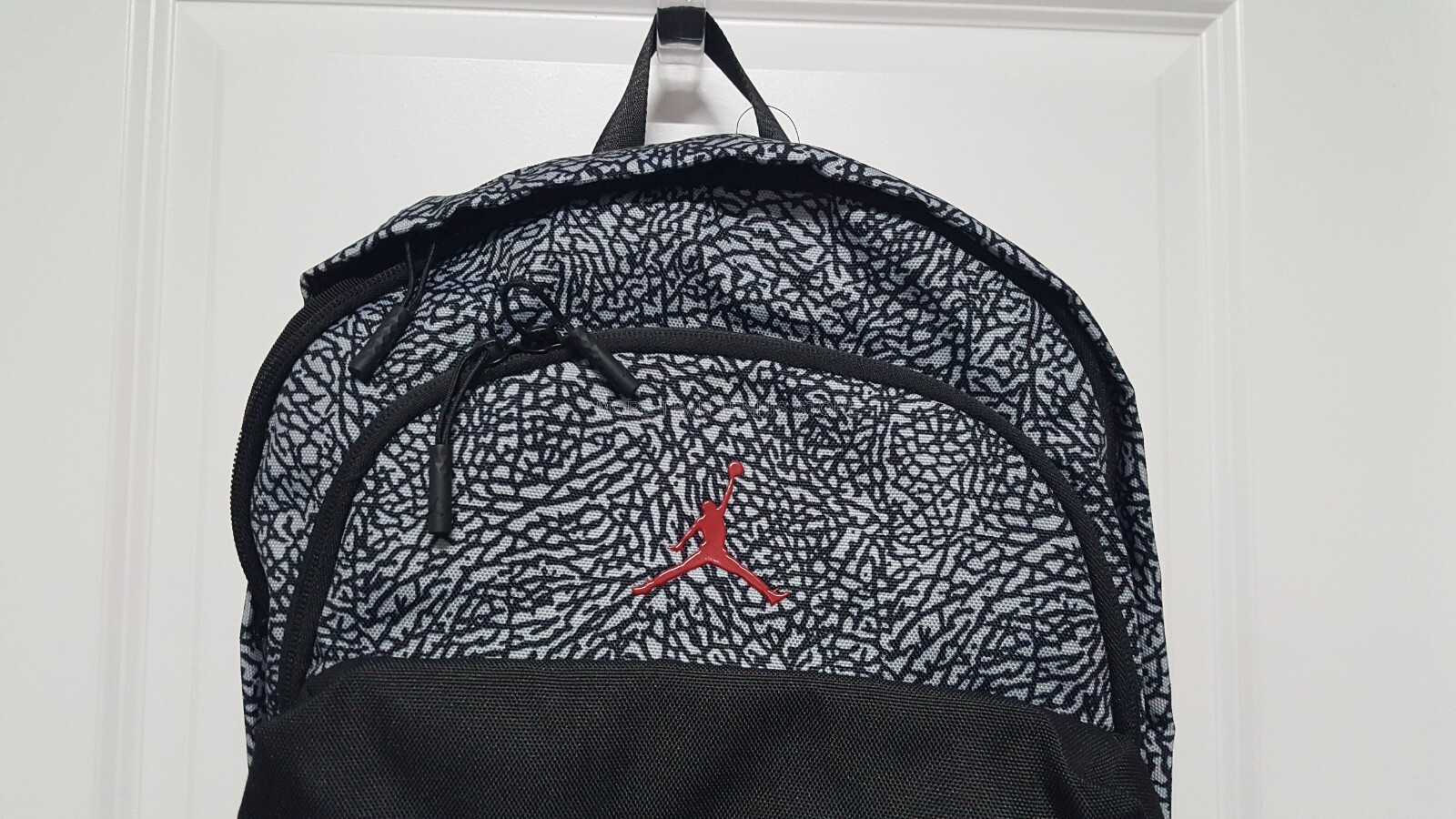 Nike Jordan Patrol Backpack Cement Print Elephant Print 9A0172 G3A Large