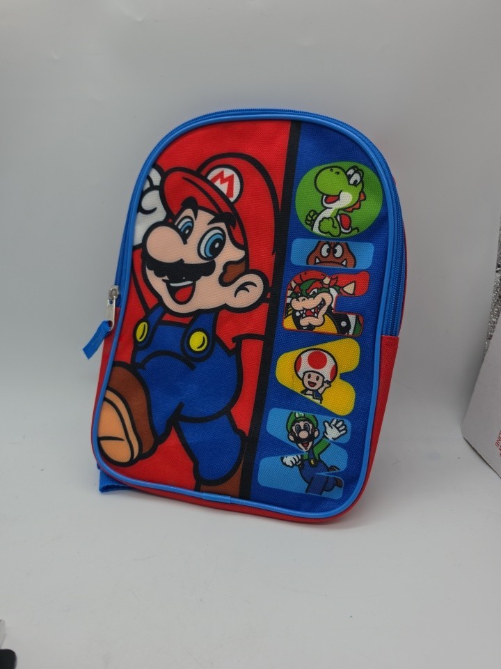 Super Mario Kids Mini 10″ Backpack Book Bag New – Nintendo Collector Sold Out