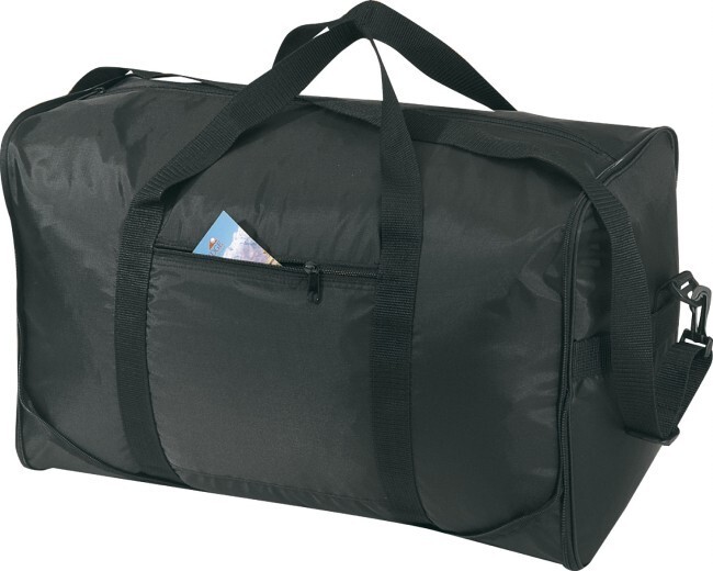 Foldable Gym Travel Duffel Bag Lightweight Packable Overnight Weekend Bag Black