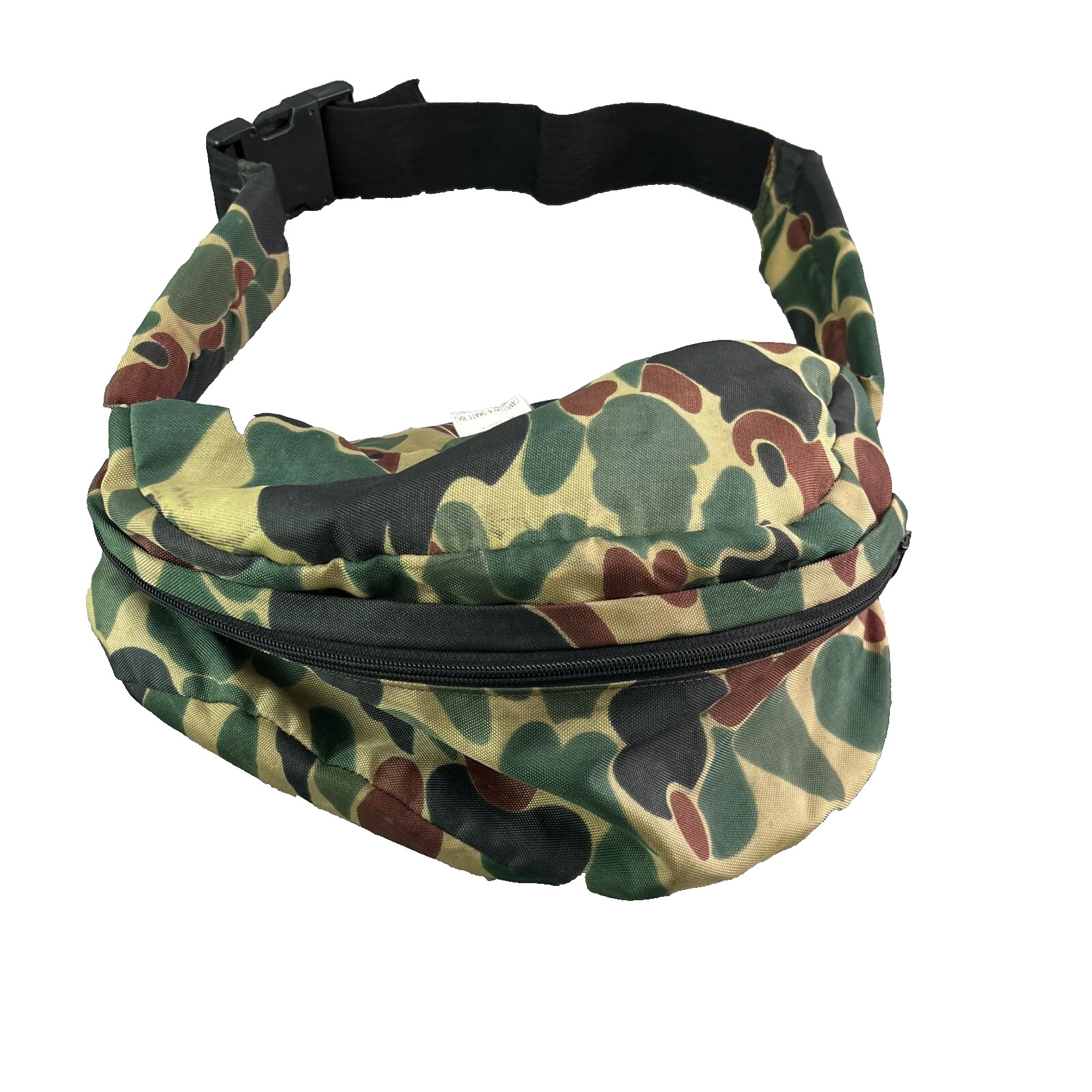 Military Hip Pack Fanny Pack Camo Ski Skate Bag Casual Streetwear Outdoor Travel