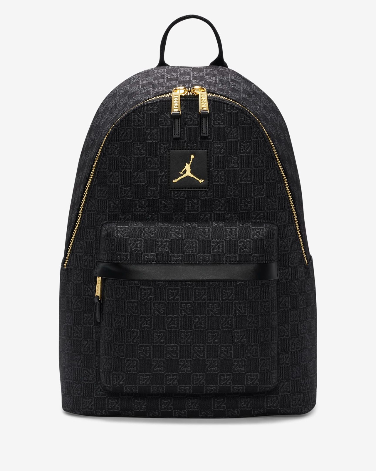 Nike Air Jordan Monogram Backpack Bag Black GOLD OVO Jumpman Jacquard LIMITED ED