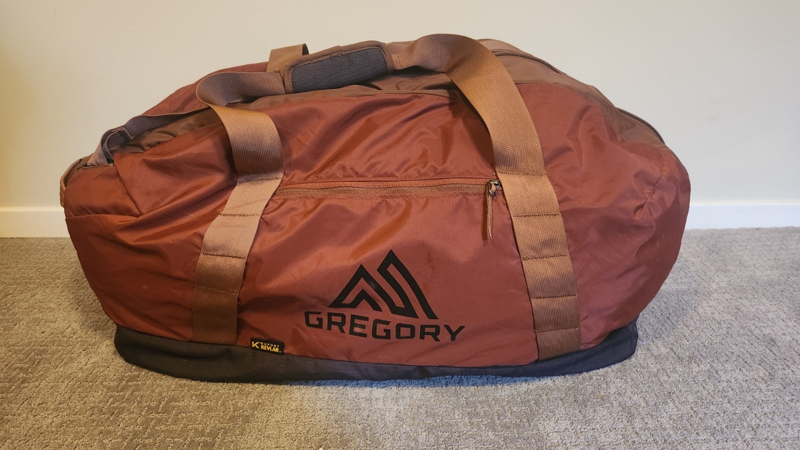 Gregory Supply Duffel 90 | Brick Red | Travel | Sports | Bag | Outdoors