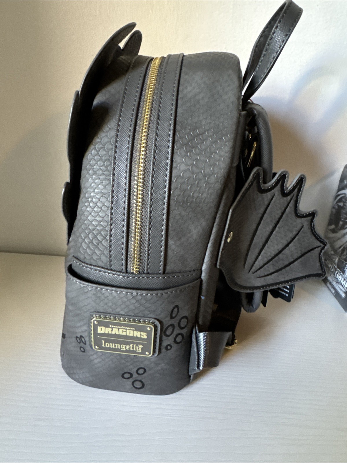 Loungefly How to Train Your Dragon Toothless Cosplay Mini Backpack