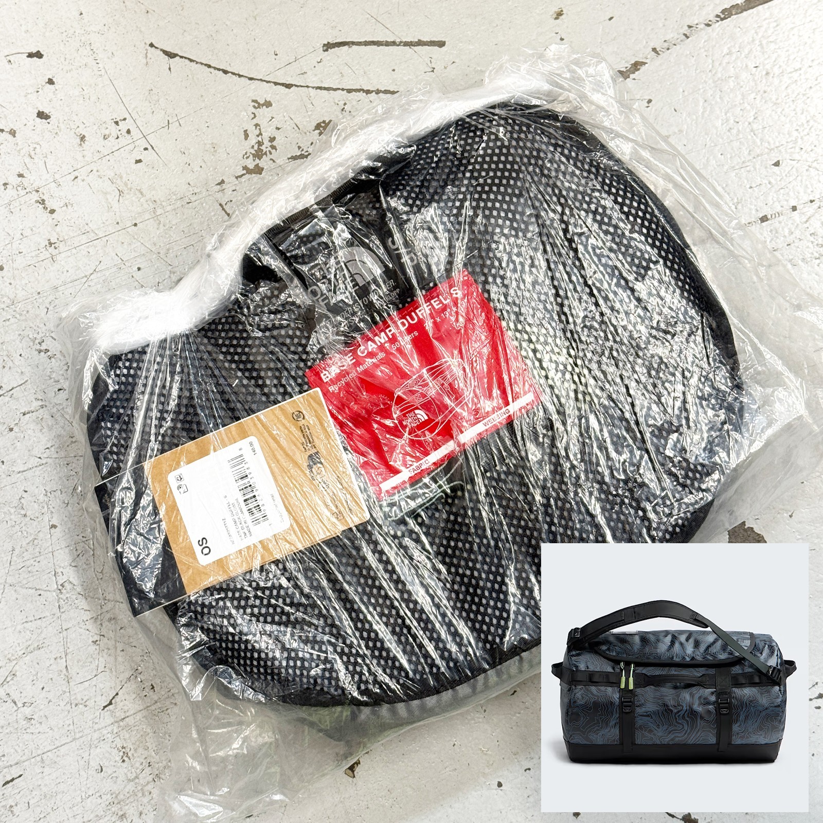 *NEW* The North Face BASE CAMP DUFFEL Small (50L) TNF BLACK (NF0A52ST T1Z) 👍