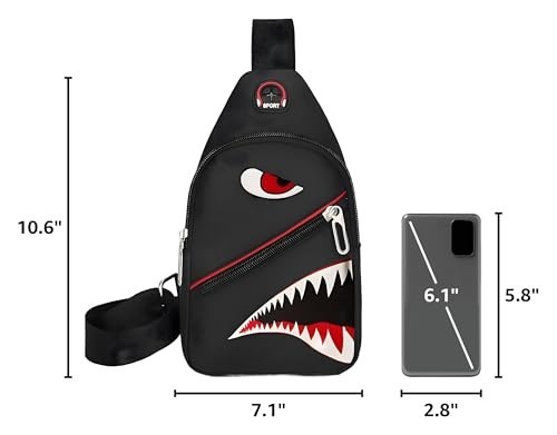 Shoulder Sling Crossbody Casual Chest Bag For Travel Sports Running Outdoor | Tr