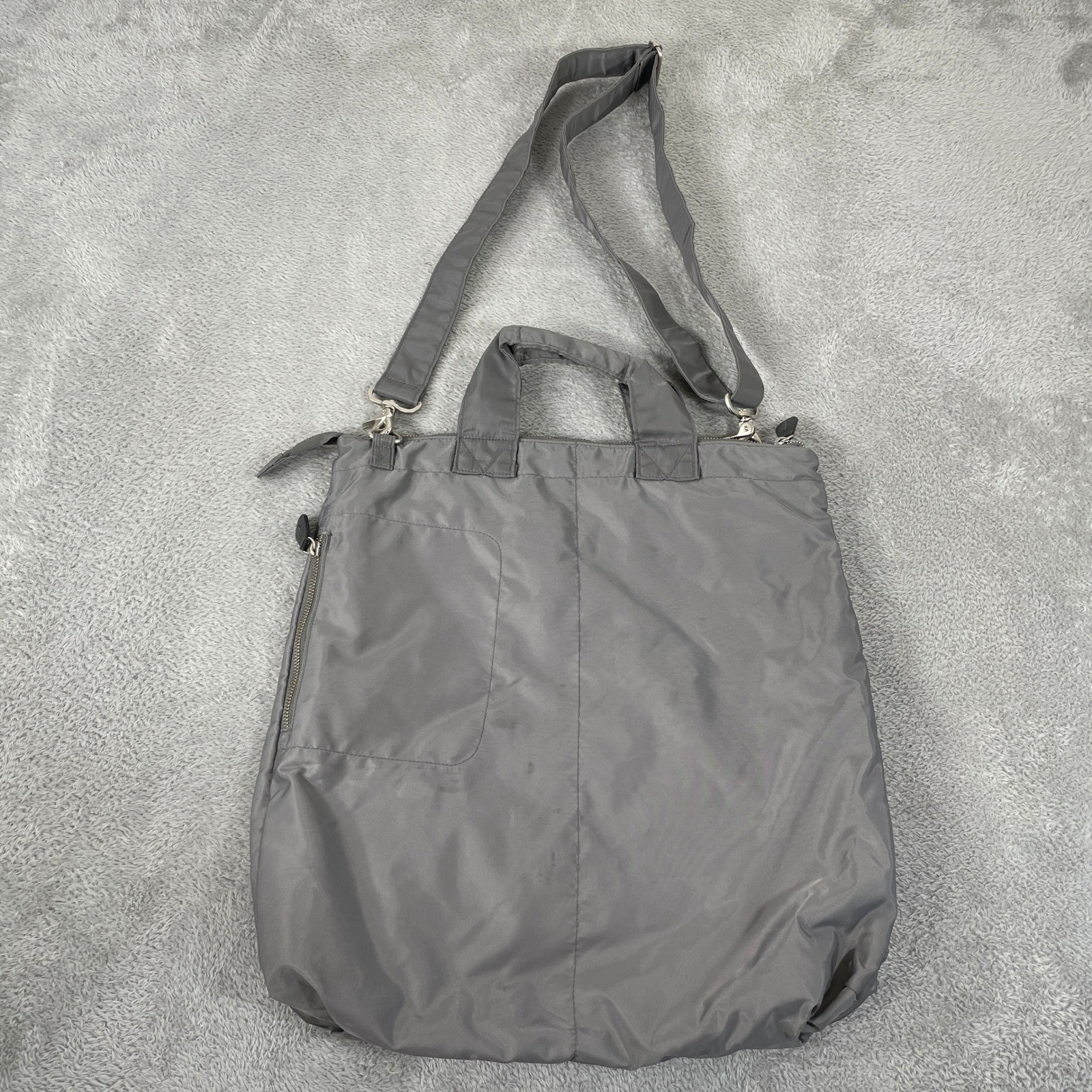 Flight 001 Advanced Helmet Bag Gray Techwear Military Utility Tote