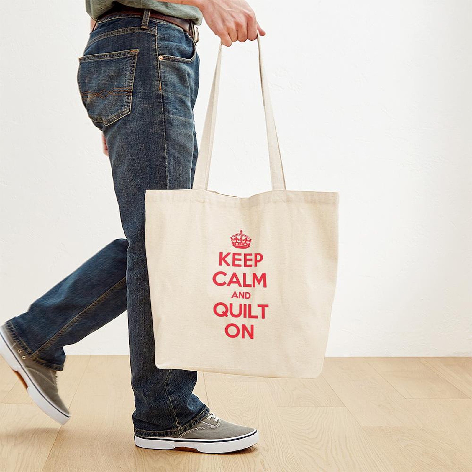 CafePress Keep Calm Quilt Tote Bag (655712751)