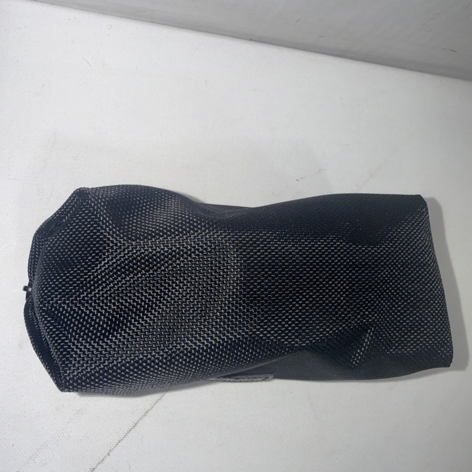 Tumi Delta Accessory Pouch Bag Zip Case Black Makeup Toiletry Travel & Eye Mask