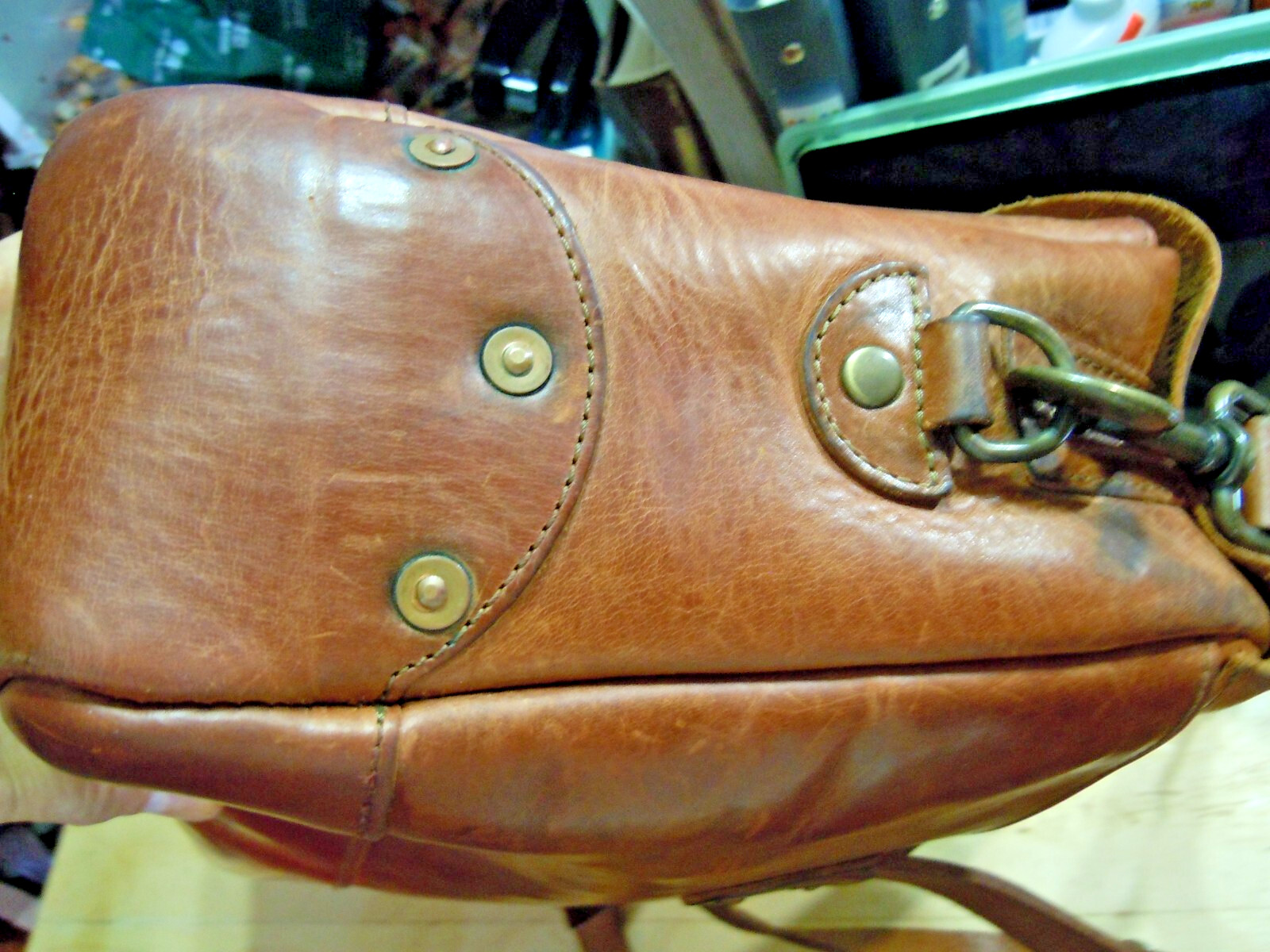 VTG Auth Whipping Post WP Standard Bison Concealed Carry Briefcase USA #2