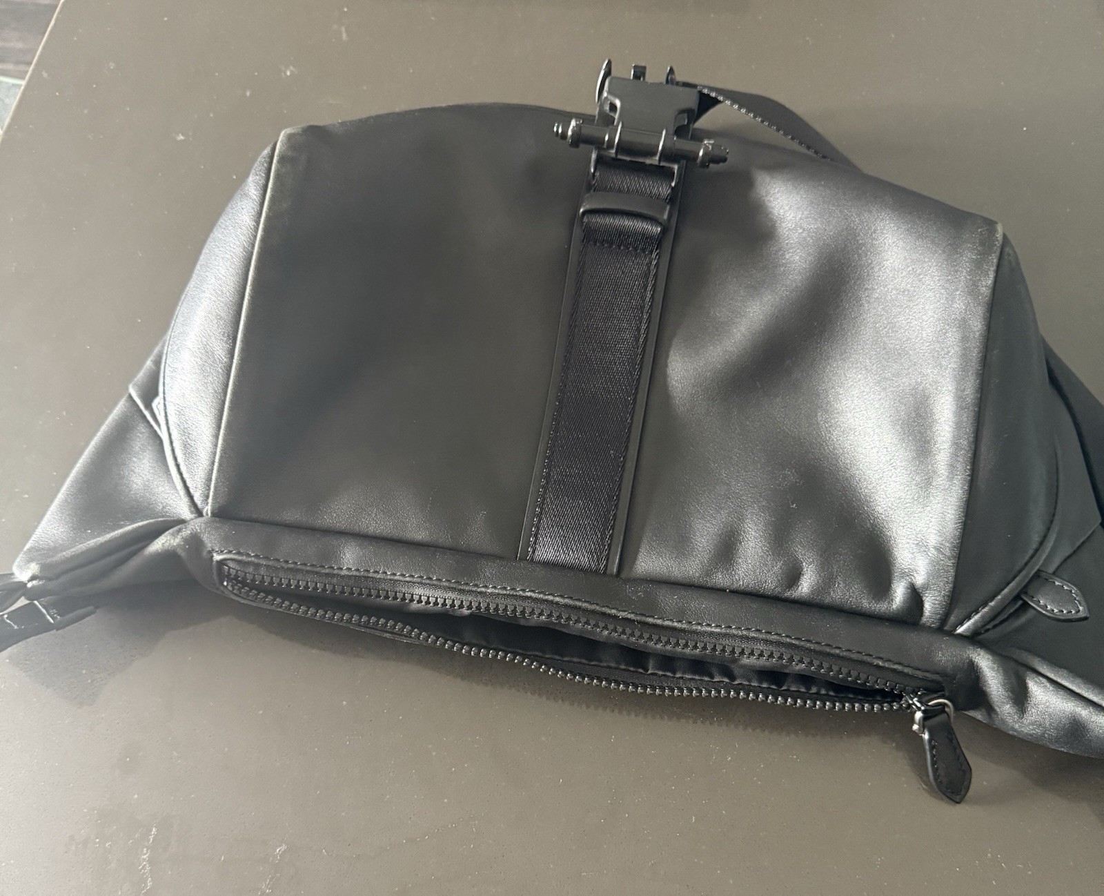 Givenchy Paris Leather Crossbody Satchel Bag